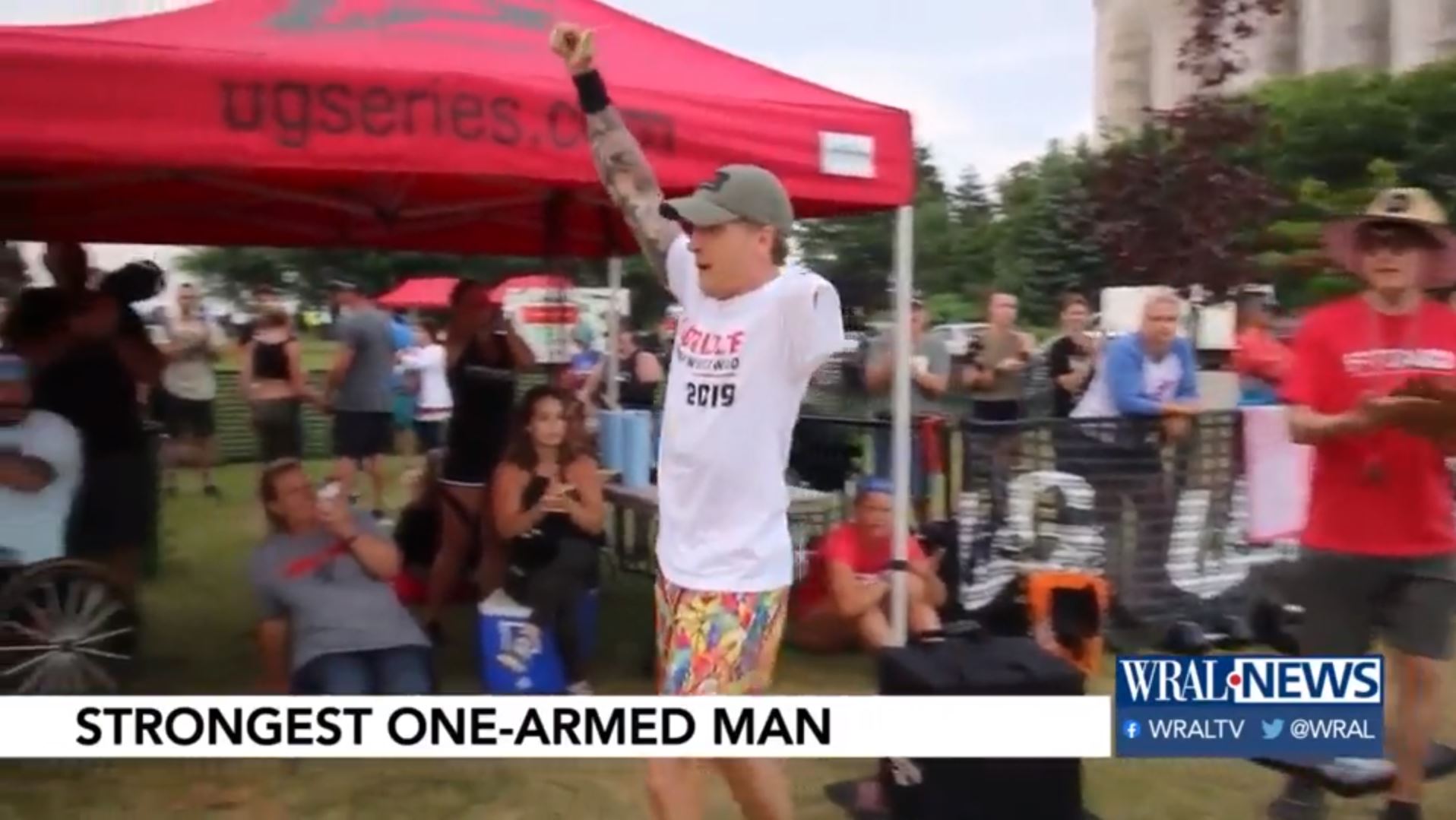 Athlete Crowned ‘Strongest One-Armed Man’ & Uses Platform to Inspire