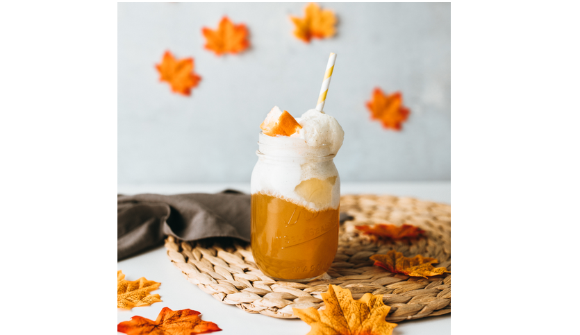 A Fall Float That’s Actually Good for You… and Delicious!