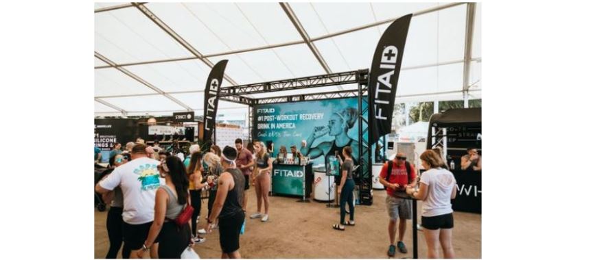 FITAID MAKES A SPLASH AT MIAMI’S 2020 WODAPALOOZA