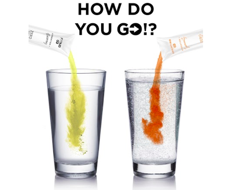 Time to GO! Sparkling or Still?