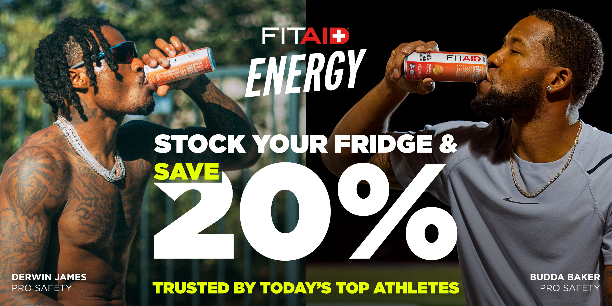 It’s Football Season! Get Back in the Game with 20% off FITAID Energy!